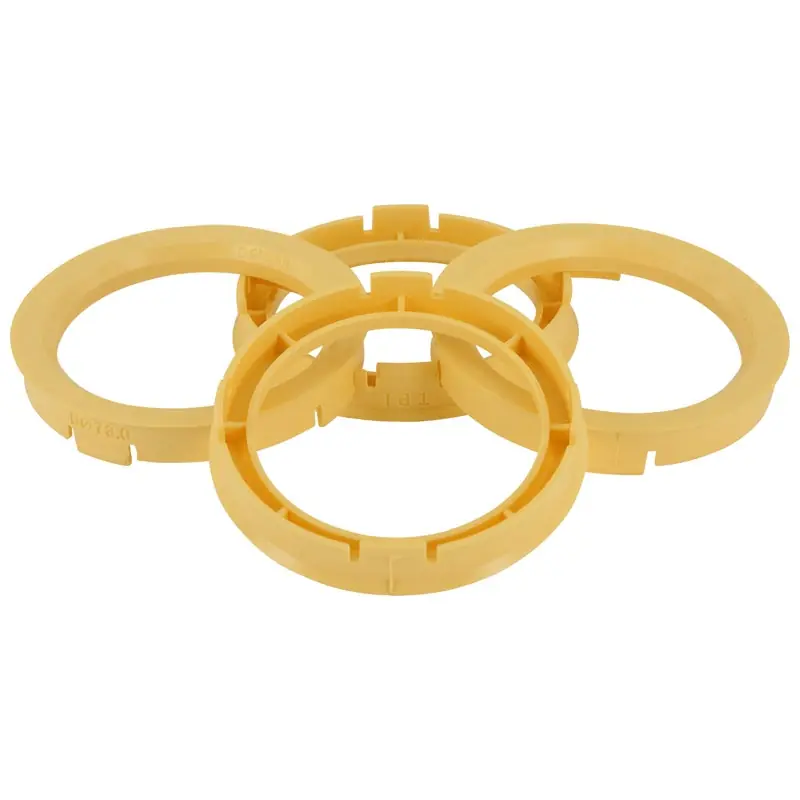Makkelijk bestellen | Set TPI Centreerringen - 76.1->54.1mm - Geel